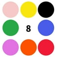 thumbnail image 5 of 1.0 Inch Colorful Circle Stickers Round Adhesive Dots Labels Color Label Writable Labels 500 Pieces per Roll, 5 of 9