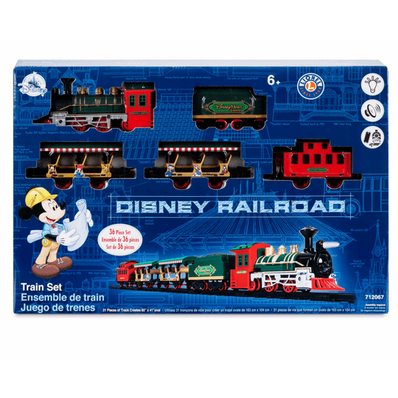 Disney Parks Railroad Train Set by Lionel New with Box