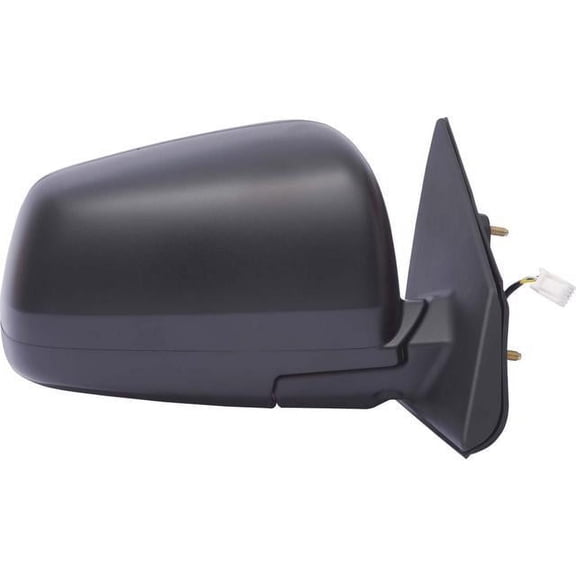 67537B - Fit System Passenger Side Mirror for 08-14 Mitsubishi Lancer/ Lancer Evo, textured black, foldaway, Heated Power