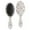 White Christmas Deer, variant on White Christmas Cookie Pattern Hair Brush,Girls Detangling Hair Brush,Glide Through Tangles with Ease for Wet & Dry Hair,8.8"X2.8"