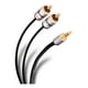 thumbnail image 1 of Cable Delgado Steren Plug 3,5 Mm A 2 Plug Rca De 1.8 M 297-045, 1 of 2