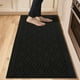thumbnail image 1 of Alfombra de cocina COSY HOMEER, antideslizante, lavable, 60 x 150 cm, color negro, 1 of 7