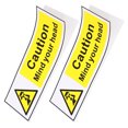 thumbnail image 1 of unbranded 2Ud Señal De Advertencia Para Oficina En Papel Amarillo De Alta Visibilidad Para Seguridad, 1 of 8