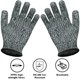 thumbnail image 1 of Guantes resistentes a cortes Guantes de trabajo Protección de nivel 5 y guantes de jardinería certificados EN388 Guantes resistentes a cortes para descascarar ostras y soldar Rojo Verde, 1 of 5