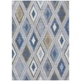 thumbnail image 2 of Addison Rugs Chantille Indoor/Outdoor Transitional Diamond Denim Machine Washable Rectangle Rug, 5' x 7'6", 2 of 8