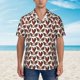 thumbnail image 2 of Fotbe A Rooster With Chickens Camisa Hawaiana para Hombre Unisex – Camisa Casual de Verano con Botones de Manga Corta de Algodón y Lino,X-Large, 2 of 7