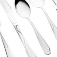 thumbnail image 5 of Gibson Home Trillium Plus 24 Piece Stainless Steel Flatware Set with 4 Steak Knives, 5 of 5