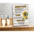 thumbnail image 4 of Ladies and gentlemen Bathroom Rules canvas Wall Decor, sunflowers yellow theme Bathroom Decor Wall Art,Farmhouse Toilet Wall Decor,Rustic Bathroom Funny Rules Prints Signs Framed 12"x15", 4 of 6
