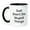Black/White, variant on 3drose, Image of Just Don’t Do Stupid Things, 11oz Two-tone Red Mug