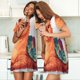 thumbnail image 4 of Balery Cozy Knitting Llama Camisón de manga corta con cuello redondo para mujer, cómodo y elegante., 4 of 6