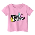 thumbnail image 2 of Piuwrlz Kid Short Sleeve Sweatshirt Girls T-Shirts Pink Size 3 Years, 2 of 3