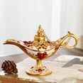 thumbnail image 2 of Lamp Arabische Rekwisieten Olielamp met Ambachten Geschenkpot voor Decoratie rojo blanco, 2 of 8