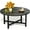 23.6"d Round Grey, variant on Small Coffee Table, Low Table with Solid Wood Legs, 23.6" Mini Square Accent Table Side End Table,Floor Table Desk for Sitting on The Floor, Coffee Tea Table for Living Room, Dorm, Apartment, Natural