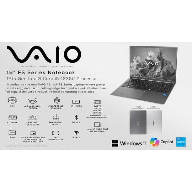 Vaio Pro PJ／Core i5 11世代／16GB／Vaio Vaio 16