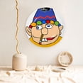 thumbnail image 2 of Lsque Sml Jeffy Pattern Ceramic Decorative Plate Decorative Plates with Display Stand Personalized Porcelain Plate Ceramic Ornaments for Wall Hanging Decoration-6in, 2 of 6