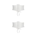 thumbnail image 3 of braveheart Meticulously Crafted Thin Waist Closure For Flawless Look Preferred Is Soft And Breathable white 73cm 2Set, 3 of 6