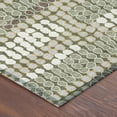 thumbnail image 3 of Addison Rugs Chantille Indoor/Outdoor Transitional Geometric Olive Machine Washable Rectangle Rug, 8' x 10', 3 of 8