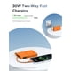 thumbnail image 3 of Power bank UGREEN MagFlow de 10000 mAh, 25 W, inalámbrica, naranja, 3 of 9