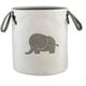 thumbnail image 1 of Cesto para la colada, cestas de almacenamiento para guardería, colección de lino y algodón, organizador, bolsas plegables de tela de lona, ​​elefante, 1 of 5