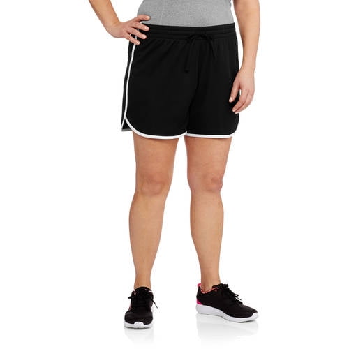 plus size active shorts