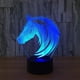 thumbnail image 5 of Luz nocturna LED con ilusión 3D, 7 colores cambiantes, lámpara de mesa con forma de caballo, lámpara para dormir para bebés, regalo de Navidad para niños, regalo de cumpleaños para niños, regalos de N, 5 of 5