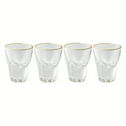 Thyme & Table 4-Piece Scalloped Shot Glass Set