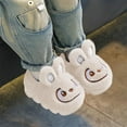 thumbnail image 5 of Cute Girls' Fuzzy Slippers Slip-on Lovely Anime Soft Warm Winter Anti-slide House Slippers with Flat Sole Safe Slipper Indoor Winter Fashion Footwear, 5 of 9