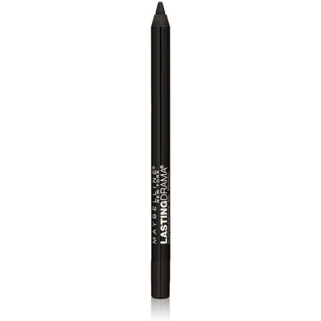 Maybelline New York Eyestudio Lasting Drama Waterproof Gel Pencil Eyeliner, Sleek Onyx [601] 0.04 (The Best Waterproof Eyeliner Pencil)