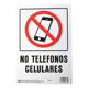thumbnail image 1 of Letrero No Celulares Plástico 30.4X21.5 Cm, 1 of 3