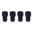 thumbnail image 3 of 4Pcs Bike Valve Adapter Bicycle Valve Adapter for Mountain Road Bike Cycling Black, 3 of 8
