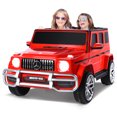 thumbnail image 1 of Costway 12V 2 Seats Kids Ride On Car Licensed Mercedes Benz G63 w/ Remote Control Red, 1 of 10
