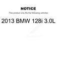 thumbnail image 2 of TEC Front Rear Ceramic Disc Brake Pads and Wear Sensors Kit (5Pc) for Car 2013 BMW 128i 3.0L KTW-100773, 2 of 11