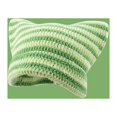 thumbnail image 1 of Gorros de oreja de gato japoneses Y2k hechos a mano, pelo de conejo, pompón a rayas, gorra de punto para niña, sombreros cálidos para mujer, Otoño e Invierno, 1 of 4