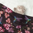 thumbnail image 2 of Disketp Humming Bird And Tropical Dog Blanket/Bed Cover for Dogs and Cats,Puppy Essentials-Large, 2 of 8