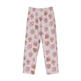 thumbnail image 4 of Xecao Strawberry Cake Men's Straight Lounge Pajama Pants: The Ultimate in Comfortable Sleepwear, 4 of 9