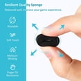 thumbnail image 4 of 18 Pcs Bagues de Précision Bagues d'Assistance à la Visée Contrôle de Mouvement pour PS5/Steam Deck/PS4/Xbox Series X/S/Xbox One/Switch/Switch OLED/Switch Pro Manette, 2 Forces Différentes, 4 of 7
