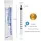 thumbnail image 4 of Paquete de 10 jeringas de plástico de 1 ml/cc, jeringas medidoras de líquidos, herramientas selladas individualmente con medición para laboratorios científicos, medición de líquidos, alimentación de m, 4 of 4