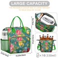 thumbnail image 5 of Pioneer Flower Floral Print Pattern Womens Lunch Box for Work,Insulated Large Lunch Bag for Tween and Teen,Loncheras Para Mujer,Leakproof Adult Lunch Bag for Work,Beach,Travel,Picnic,Camping, 5 of 7