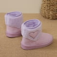 thumbnail image 6 of breaise Girl's Boots Kids Glitter Snow Boots Durability Slip Resistant Outdoor Ankle Boot, 6 of 8