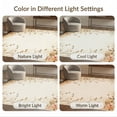 thumbnail image 7 of ODIKA 8'x10' Washable Area Rug Neutral Vintage Fall Boho Distressed Botanical Vines Border Cream for Living Room, Under Sectional, Family , Durable, Non-Slip, 7 of 7