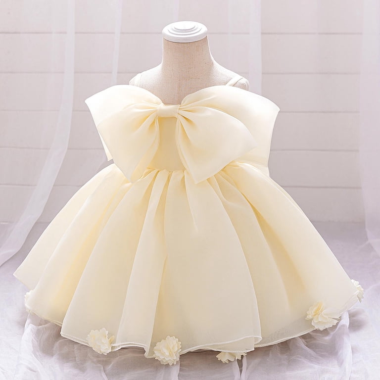 elegant baby dresses Ceremony Girl Dress WG1221 – Children Clothes Boutiques Little Baby Girls  3D Big Flowers Dresses Ruffles Elegant Flowers Birthday Wedding Tulle  Clothes – Yalindars main image 0