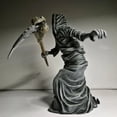 thumbnail image 2 of Figura de la muerte Grim Reaper con guadaña gótica para decoración del hogar, 15 cm, 2 of 3
