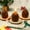 A, variant on EGNMCR Christmas Decorations, Christmas Gifts Christmas Pines Cones Shape Aromatherapy Candle Soybeans Wax Lighting Candle Scene Decoration Pine cone candle