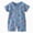 S416-Sky Blue, variant on Unisex Baby Newborn Infant Romper for 3M 6M 9M 12M 18M 24M Clothes Short Sleeve Jumpsuit Onesie Bodysuit(Navy,12-18 M)