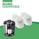 thumbnail image 2 of Paquete de 12 filtros de agua de carbón de repuesto de Housewares Solutions para cafeteras Keurig - Cartuchos de filtro de agua compatibles con Keurig de ajuste universal (NO CUISINART) para cafeteras, 2 of 9