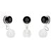 Wasserstein - 360° Swivel AC Outlet Mount for Nest Cam and Dropcam PRO Security Cameras - White