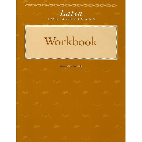 Latin for Americans Second Book Workbook, (Paperback)