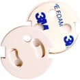 thumbnail image 1 of 10 piezas de cubierta de enchufe para bebés en francés: protección eléctrica revolucionaria: mecanismo giratorio adhesivo 3M (sin llaves) para la seguridad doméstica de los niños, cubierta, 1 of 5