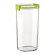 thumbnail image 2 of Tarro apilable y sellado para almacenamiento de cocina: contenedor transparente para granos secos, tarro de alimentos con doble sellado para organizar la despensa., 2 of 3