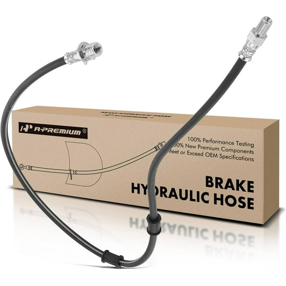 A-Premium Front Side Brake Hydraulic Hose Compatible with International Harvester Models - 3400, 3600, 3700, 3800, 4600, 4700, 4800, 4900, 7100, 1452SC, 1652SC, 3000FE, 3900FC, 4600LP, 4700LP